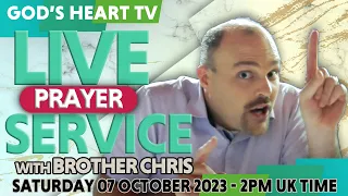 OCTOBER LIVE PRAYER SERVICE With Brother Chris! | Healing | Deliverance | Miracles!