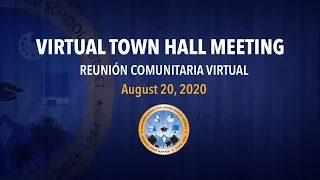 Virtual Town Hall Meeting - 6pm Session