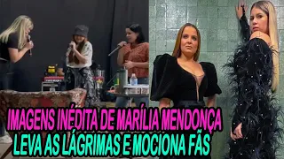 NOVAS IMAGENS DE MARÍLIA MENDONÇA EMOCIONA E CHOCA FÃS