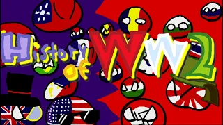 WW2, in 3 minutes (Countryballs)