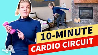 10-Minute Total Body Strength Training and Cardio Circuit