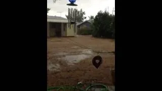 Phoenix rain flooding hurricane Norbert