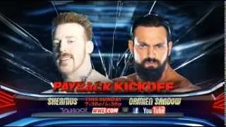 Don't miss the WWE Payback Kickoff - This Sunday!