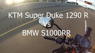 BMW S1000RR vs KTM Super Duke 1290 R