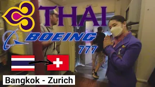 Trip Report | Thai Airways B777 | Bangkok - Zurich