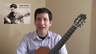 Guided Lesson: Estudio (Study) in C - Francisco Tárrega. Philip Hemmo, classical guitar