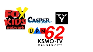 Fox Kids Network Bumper followed by TV-Y Bumper for Casper on UPN 62 KSMO (June 7,1997)