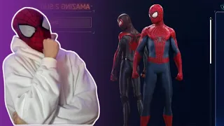 ری اکت فارسی اسپایدی به لباسای Spider-Man 2 پارت 2