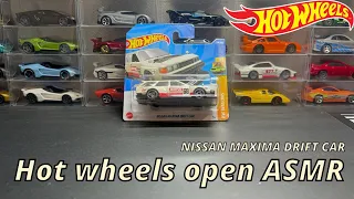 Hot Wheels Open ASMR (NISSAN MAXIMA DRIFT CAR) [핫휠 개봉 ASMR-닛산 맥시마 드리프트 카]