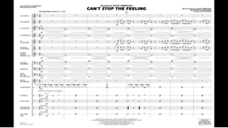 Can't Stop the Feeling (from Trolls) arranged by Paul Murtha