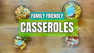 4 Delicious Casseroles for the Family | Easy Weeknight Dinner Recipes | What's for Dinner | MEL COOP