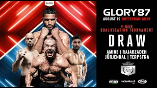 GLORY 87: Official Four-Man Heavyweight Tournament Draw