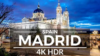 Madrid, Capital of Spain 🇪🇸 - by drone 4K HDR (60fps)