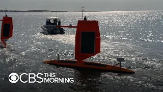 Autonomous "Saildrones" built to survive hurricanes and provide unprecedented data