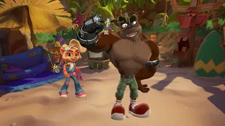 Crunch Bandicoot and Liz: Pack Up