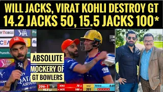 Will Jacks 100*, Virat Kohli 70* demolish GT , chase down 201 in 16 overs