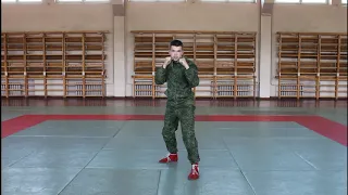 Exercise 30. The complex of unarmed combat techniques for 8 accounts