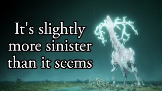 Elden Ring - A beautiful but subtly disturbing boss