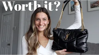 SAINT LAURENT PUFFER BAG SMALL | Pros, Cons, What Fits, Mod Shots  | Carly Medico
