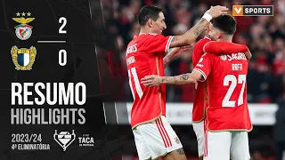 Resumo: Benfica 2-0 Famalicão (Taça de Portugal 23/24)