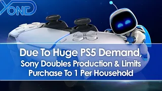 Due To Huge PS5 Demand, Sony Nearly Doubles Production & Limits Purchase To 1 Per Household