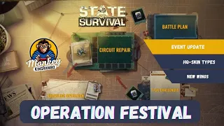 STATE OF SURVIVAL: EVENT UPDATE - CHANGES TO OPERATION FESTIVAL