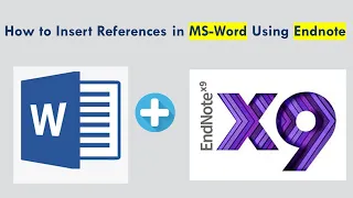 How to Insert References in Word Using Endnote