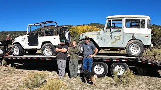After 20 YEARS of sitting in a field, will these Land Cruiser FJ40's run and drive??