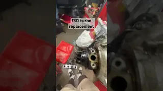 TURBO REPLACEMENT BMW F30 n20 #bmw #bmwrepost #f30 #turbo