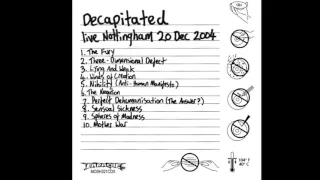 Decapitated - Mother War Live Rescue Rooms Nottingham 2004 [10-10]