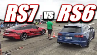 2020 AUDI RS7 vs AUDI RS6 C7!