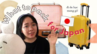 🧳 WHAT TO PACK FOR JAPAN 🇯🇵 7 MUST BRING items for study abroad | Annie Hoang