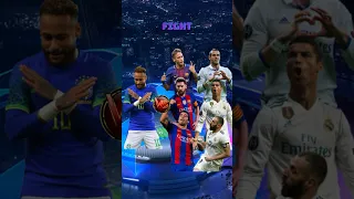 Neymar VS BBC(Ronaldo,Bale,Benzema)&MSN(Messi,Mbappe,Suarez) #shorts #football #eafc24 #shortsfeed