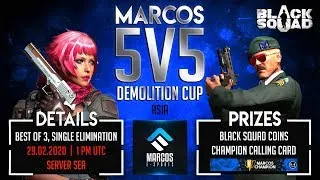 Finals - 5v5 Demolition South East Asia | Marcos eSports - Black Squad