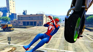 GTA 5 SPIDERMAN Ragdolls 4k Compilation #97 (GTA 5 Fails, Funny Moments/Ragdolls)#gta5