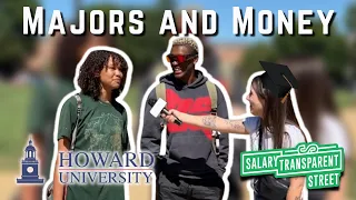 Majors and Money: Howard University📍#salarytransparentstreet