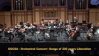GOCSA Orchestral Concert - 200 years freedom Greece