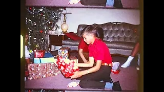 Rare Vintage Super 8 Home Movie: 1970s Christmas