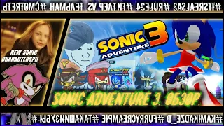 18 + | Обзор на SONIC ADVENTURE 3 (правда) | SA3 | MELPONTRO | Филинов | YIFF