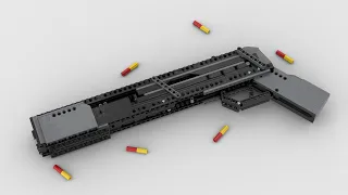 LEGO pump action shotgun tutorial