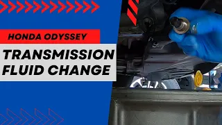 Honda Odyssey Transmission Fluid Change