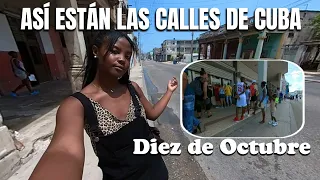 Por esto SALIERON TODOS A LA CALLE en La Habana. Así está 10 de Octubre, la calle más larga de Cuba