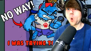 WEREWOLF BOYFRIEND Imposter Role in Among Us... @GameToonsGaming REACTION!