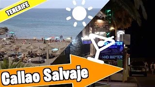 Callao Salvaje Тенерифе Испания: Пляж, ночная жизнь и курорт - Коста Адехе