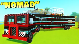 I Searched "Nomad" on the Workshop for the Best Mobile Bases! - Scrap Mechanic Gameplay