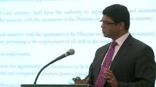 Fijian Attorney General Aiyaz Sayed-Khaiyum addresses CPA Congress 2013. Part 6 of 9.