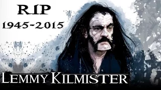 RIP LEMMY KILMISTER 1945-2015 Motörhead