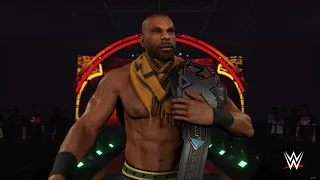 WWE 2K24 Jinder Mahal vs Carmelo Hayes in a Champion vs Champion Main Event NXT