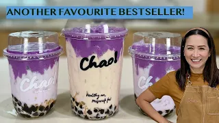 FUDGE DRINKS SERIES: PART 1 OF 3 - AMAZING TARO FUDGE BUBBLE MILK