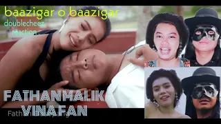 FATHAN MALIK & VINA FAN - BAAZIGAR O BAAZIGAR (RE-CREATE) VIDEO DOUBLECHEEZ REACTION